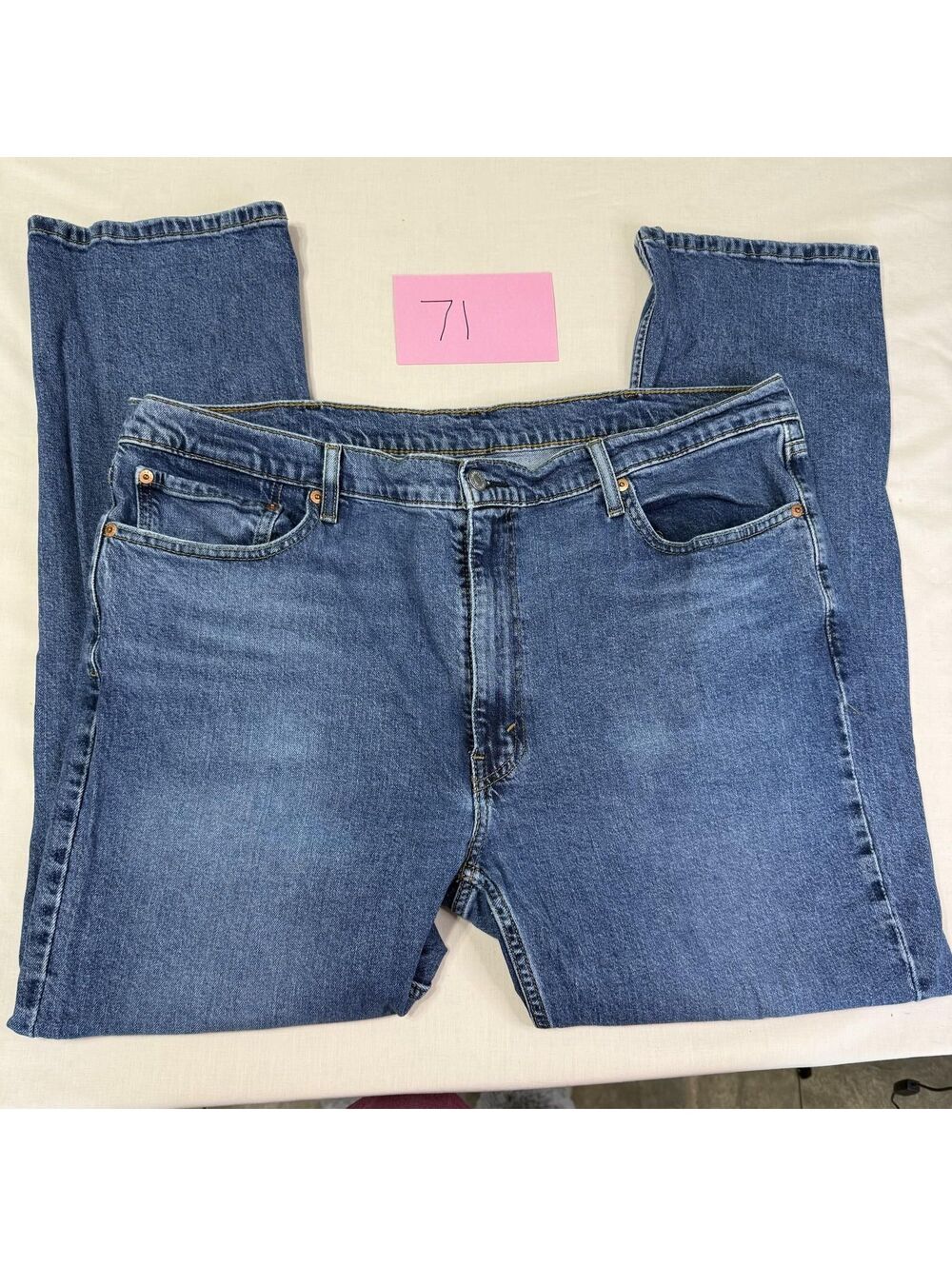 Levi's Classic Blue Denim Men's Jeans W40 L30